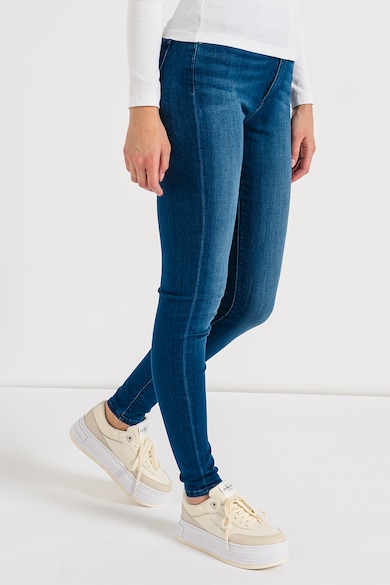 Tommy Jeans Koptatott hatású skinny fit farmernadrág női