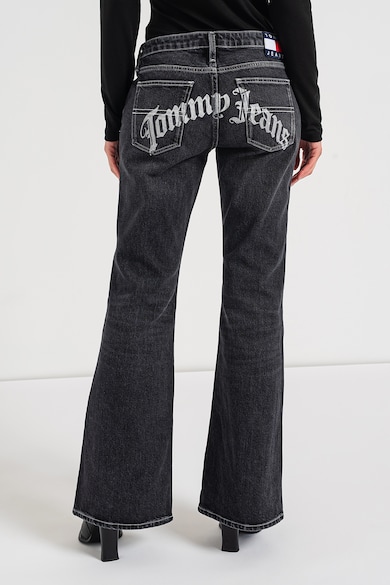 Tommy Jeans Alacsony derekú bővülő szárú farmernadrág női