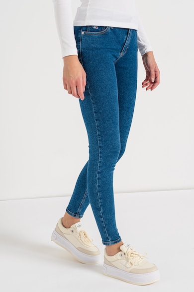 Tommy Jeans Skinny fit crop farmernadrág női