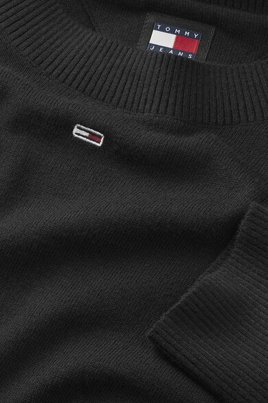 Tommy Jeans Kerek nyakú organikuspamut pulóver női