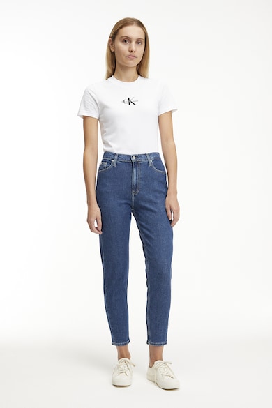 CALVIN KLEIN JEANS Magas derekú crop farmernadrág női