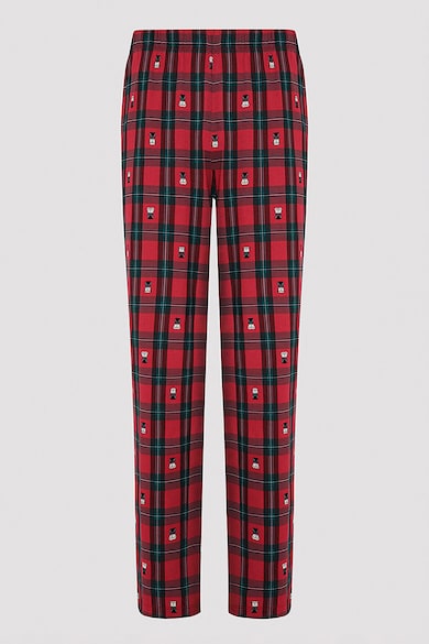 Penti Pijama de bumbac cu imprimeu Barbati