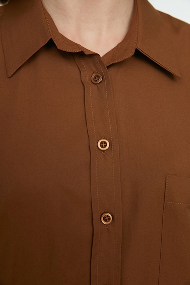 Trendyol Bő fazonú ing aszimmetrikus alsó szegéllyel női