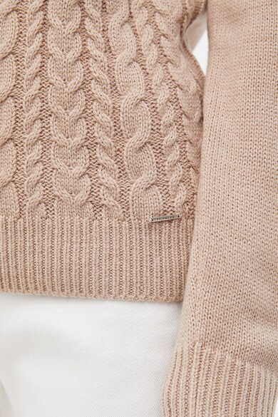 FINN FLARE Плетен пуловер с овално деколте Жени