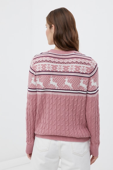 FINN FLARE Десениран пуловер с плетка осморка Жени