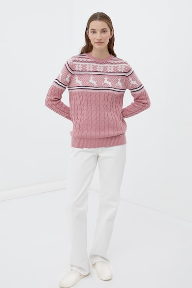 FINN FLARE Десениран пуловер с плетка осморка Жени