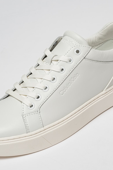 CALVIN KLEIN Archive bőrsneaker férfi