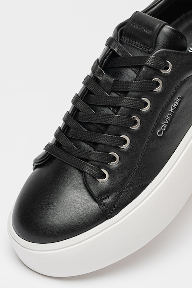 CALVIN KLEIN Telitalpú bőrsneaker női