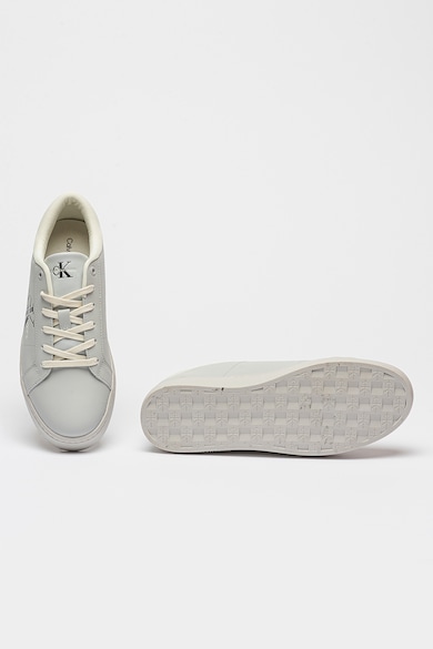 CALVIN KLEIN JEANS Classic Cupsole bőrsneaker logós részlettel férfi