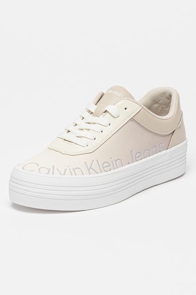 CALVIN KLEIN JEANS Flatform sneaker logóval női