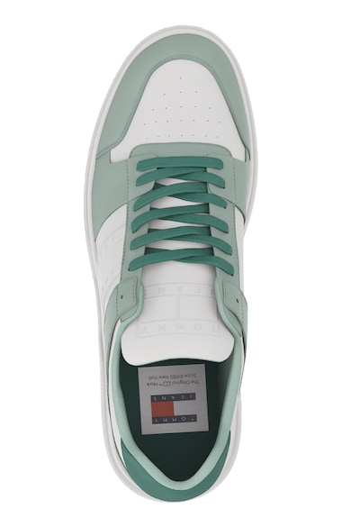 Tommy Hilfiger Кожени спортни обувки с лого встрани Жени
