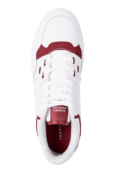 Tommy Hilfiger Спортни обувки от кожа и велур с лого Мъже