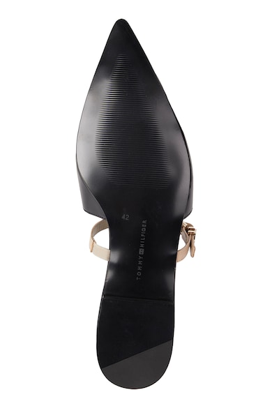 Tommy Hilfiger Кожени пантофки с лачен дизайн Жени