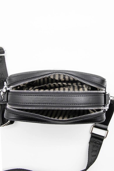 Silver&Polo Keresztpántos mintás műbőr táska fémlogós rátéttel női