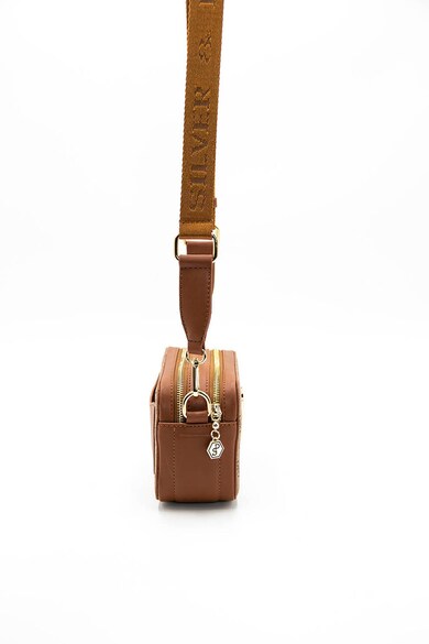 Silver&Polo Keresztpántos mintás műbőr táska fémrátéttel női