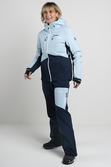 Benger Pantaloni impermeabili cu buzunare cu fermoar pentru ski Femei