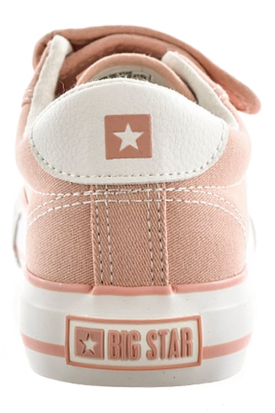 Big Star Egyszínű tépőzáras cipő női