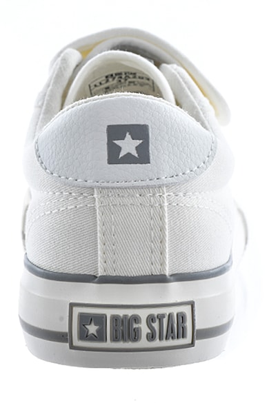 Big Star Egyszínű tépőzáras cipő női