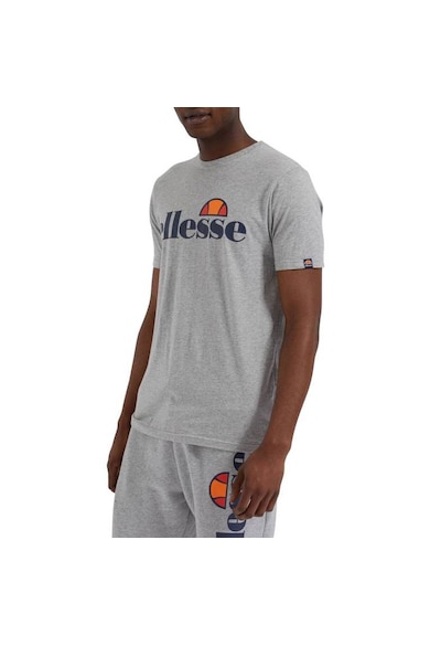 ELLESSE Тениска Prado с овално деколте и лого Мъже