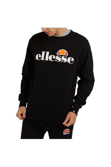 ELLESSE Bluza de trening cu decolteu la baza gatului si logo Succiso Barbati