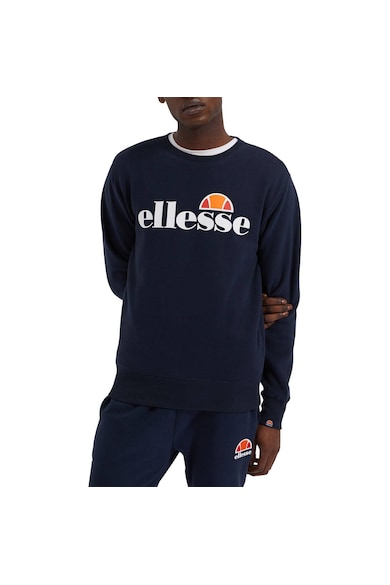 ELLESSE Bluza de trening cu decolteu la baza gatului si logo Succiso Barbati