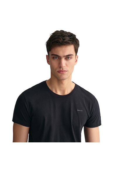 Gant Памучна тениска с овално деколте - 2 броя Мъже