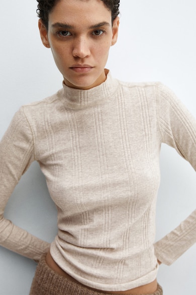 Mango Celeno rövid galléros pulóver női