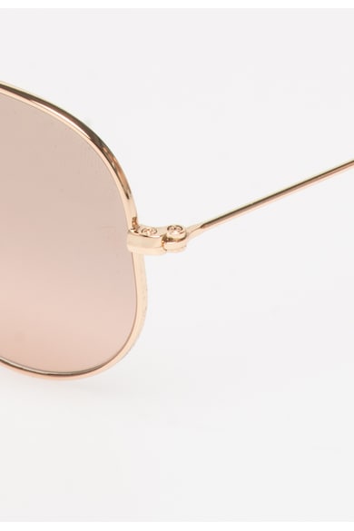 Ray-Ban Ochelari de soare aurii Aviator Femei