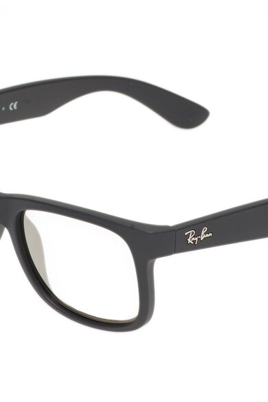 Ray-Ban Ochelari de soare negru mat cu lentile oglinda Femei