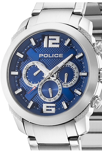 Police Сребрист мултифункционален часовник Мъже