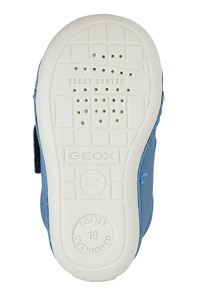 Geox Tépőzáras bőrcipő mintával Fiú