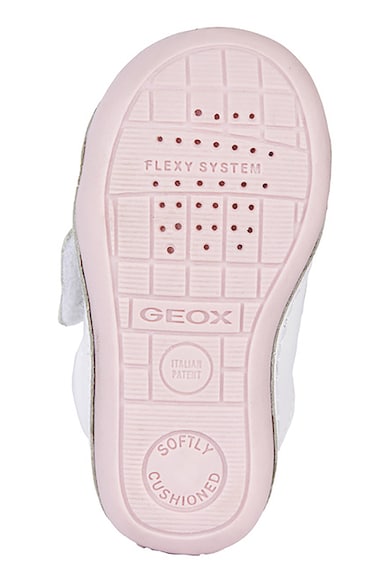 Geox Tépőzáras bőrcipő mintával Lány
