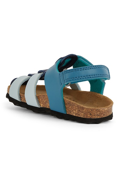 Geox Sandale din piele ecologica cu inchidere velcro Fete