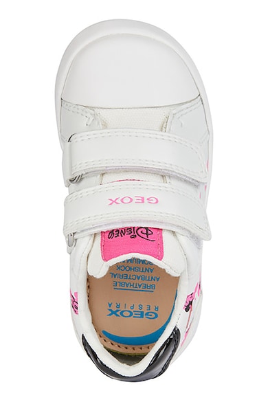 Geox Tépőzáras mintás cipő bőr részletekkel Lány
