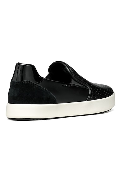 Geox Pantofi sport slip-on cu garnitura din piele intoarsa Femei