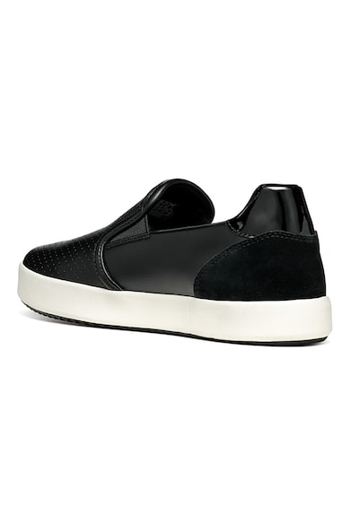 Geox Pantofi sport slip-on cu garnitura din piele intoarsa Femei