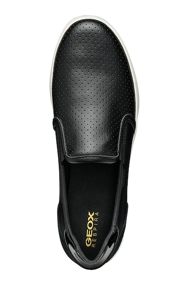 Geox Pantofi sport slip-on cu garnitura din piele intoarsa Femei