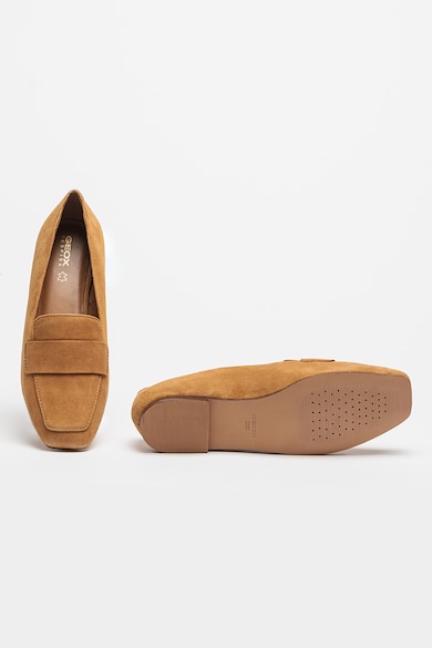 Geox Pantofi loafer din piele intoarsa Marsilea Femei