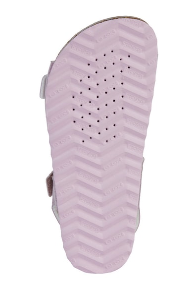 Geox Sandale de piele ecologica cu velcro Fete