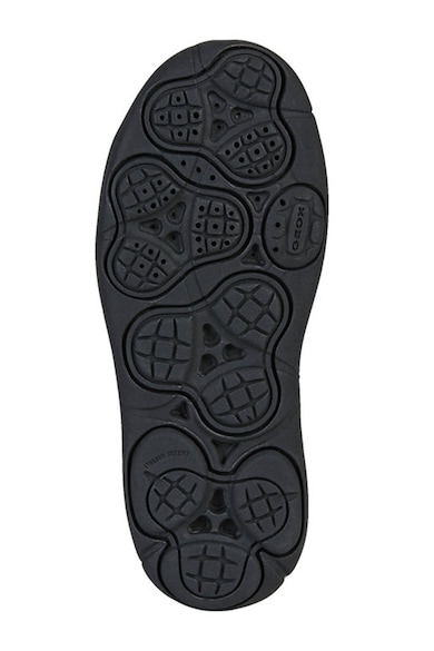 Geox Pantofi sport de piele cu insertii de plasa Baieti