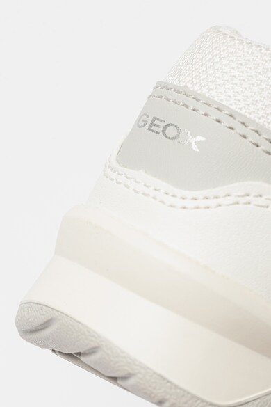 Geox Pantofi sport cu inchidere velcro si garnituri din piele ecologica Perth Baieti