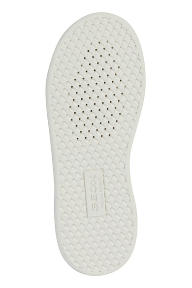 Geox Pantofi sport din piele ecologica cu detalii perforate Fete