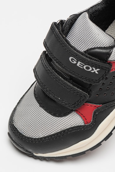 Geox Спортни обувки с дизайн с цветен блок и велкро Момичета