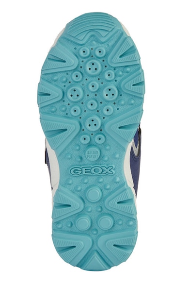 Geox Pantofi sport cu inchidere velcro si garnituri din piele ecologica Magnetar Fete