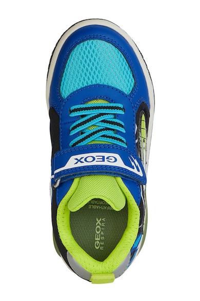 Geox Спортни обувки от еко кожа с мрежа Момчета