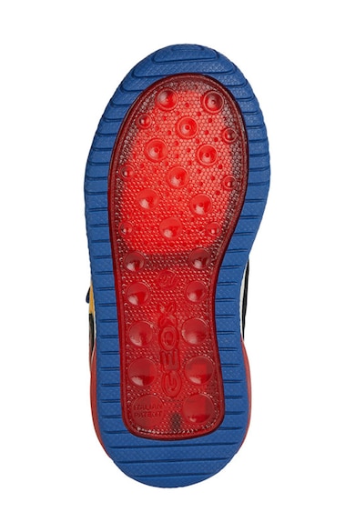 Geox Pantofi sport cu model colorblock si LED-uri Inek Baieti