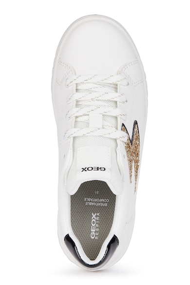 Geox Спортни обувки от еко кожа и текстил Момичета