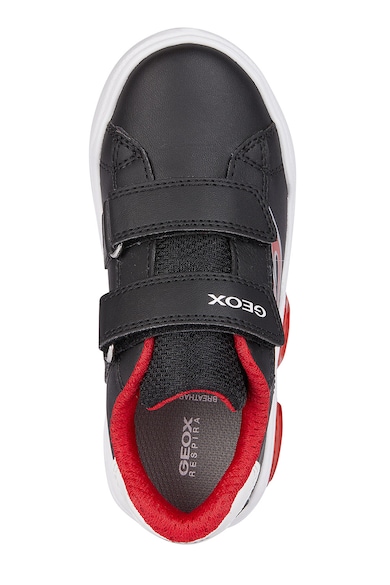 Geox Спортни обувки с еко кожа, текстил и велкро Момичета