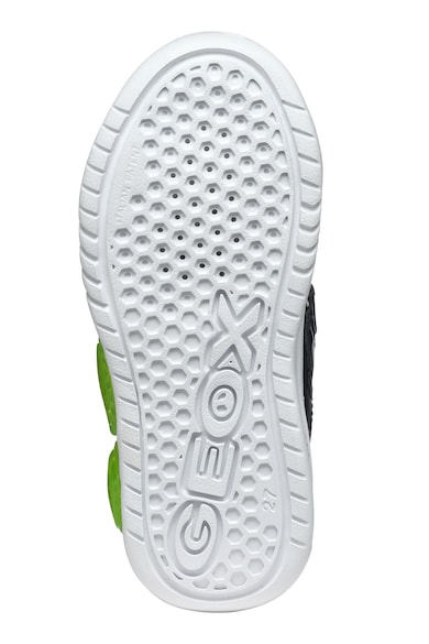 Geox Спортни обувки с еко кожа, текстил и велкро Момичета
