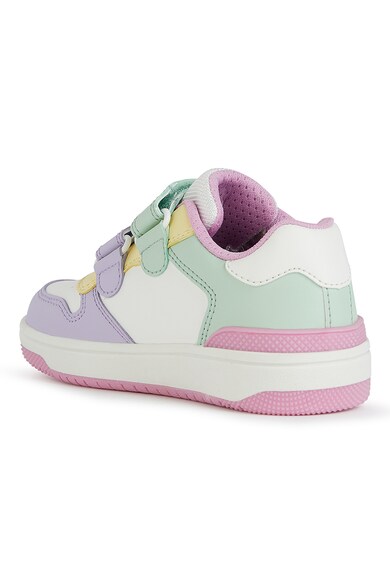 Geox Спортни обувки от еко кожа с цветен блок Момичета